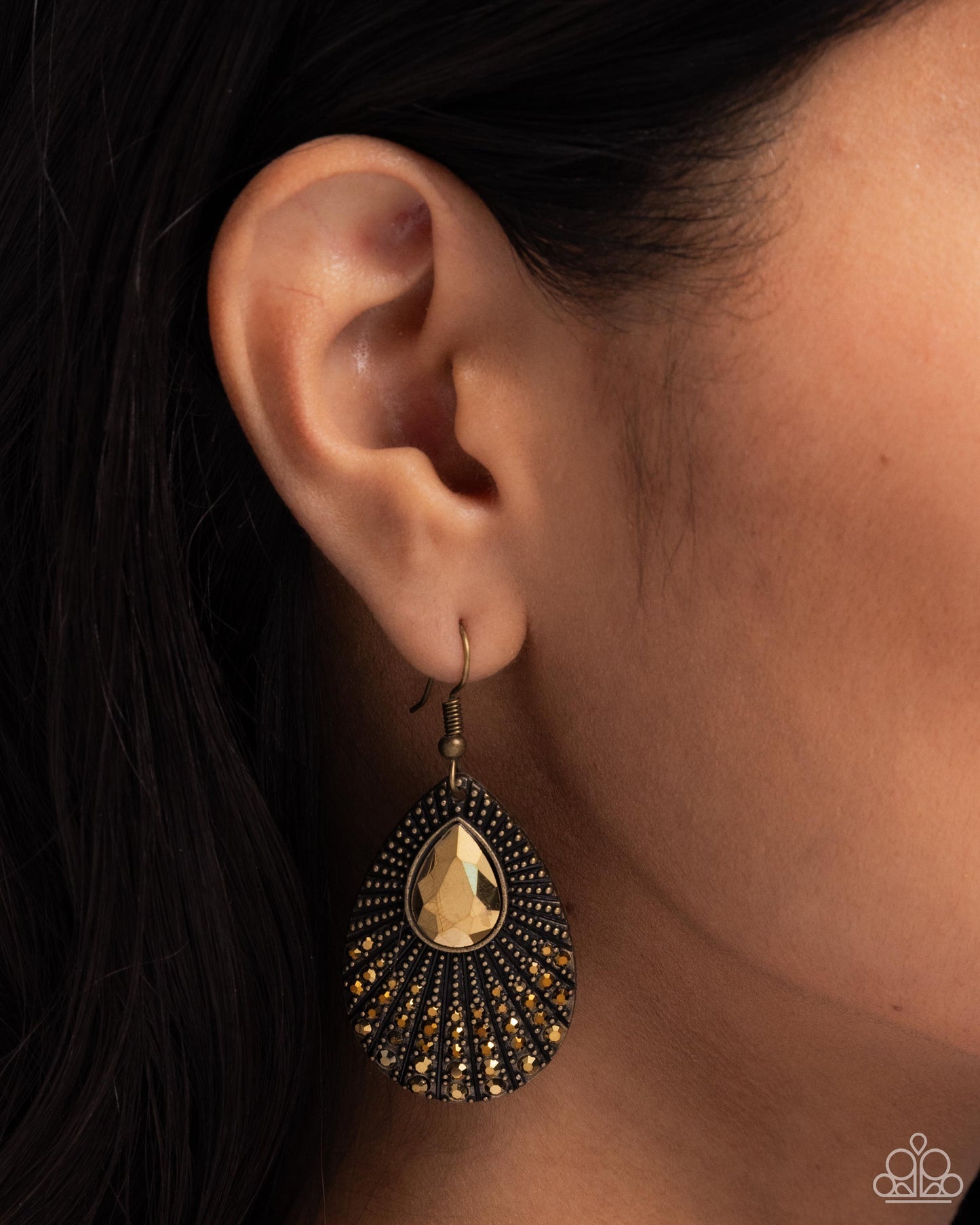 Urban Relic - Brass Earrings