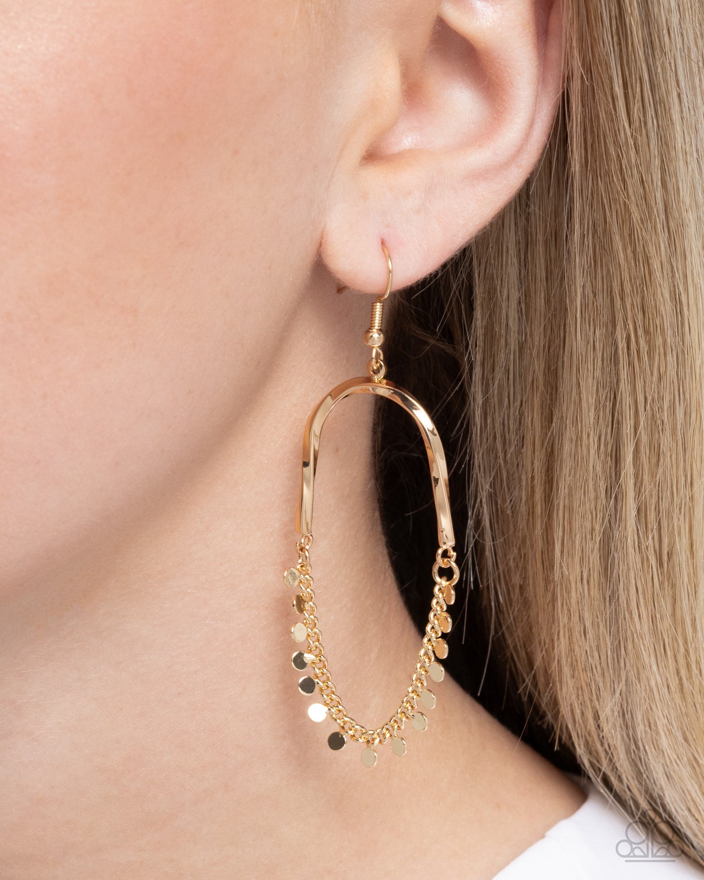 Forever Fringe - Gold Earrings
