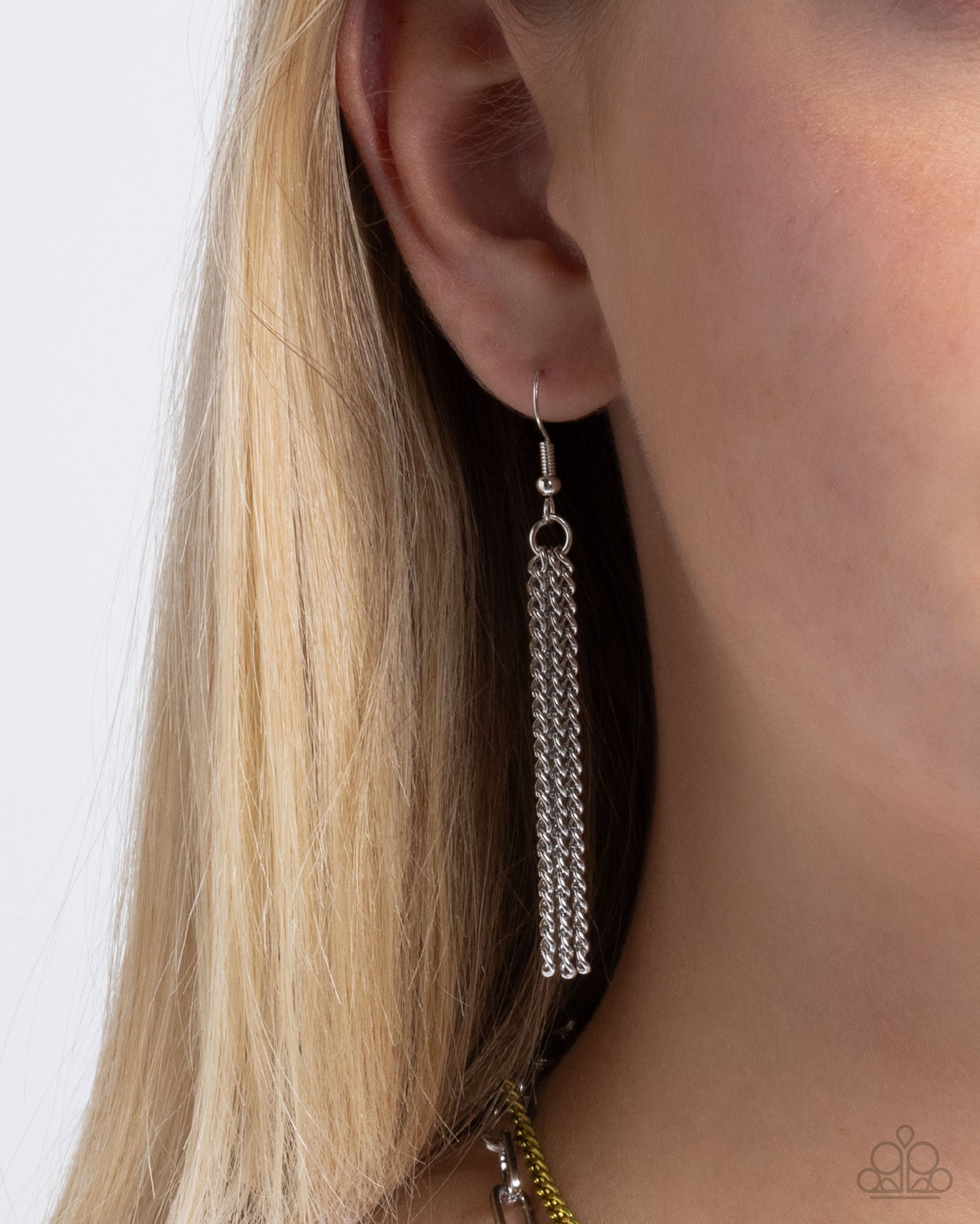 Love Comes and Goes... - Silver w/Green Heart Neclace