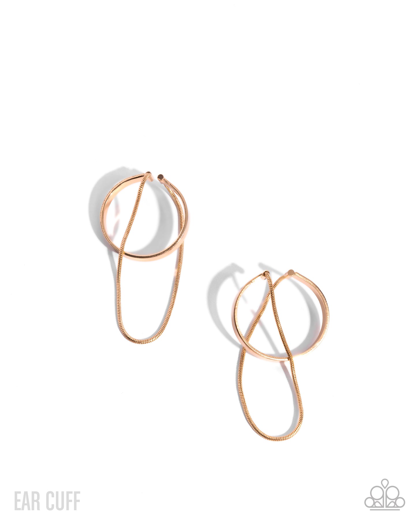 Boston Babe - Gold Cuff Earrings