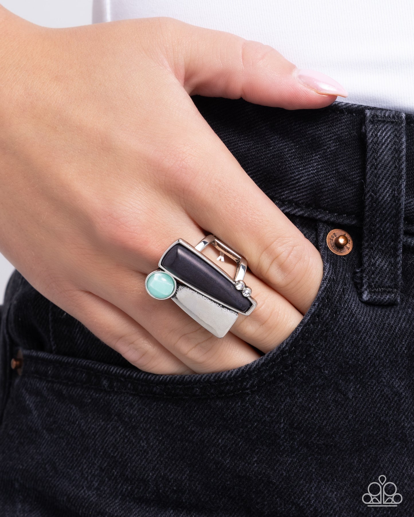 Mixed Method - Silver-Multi Ring