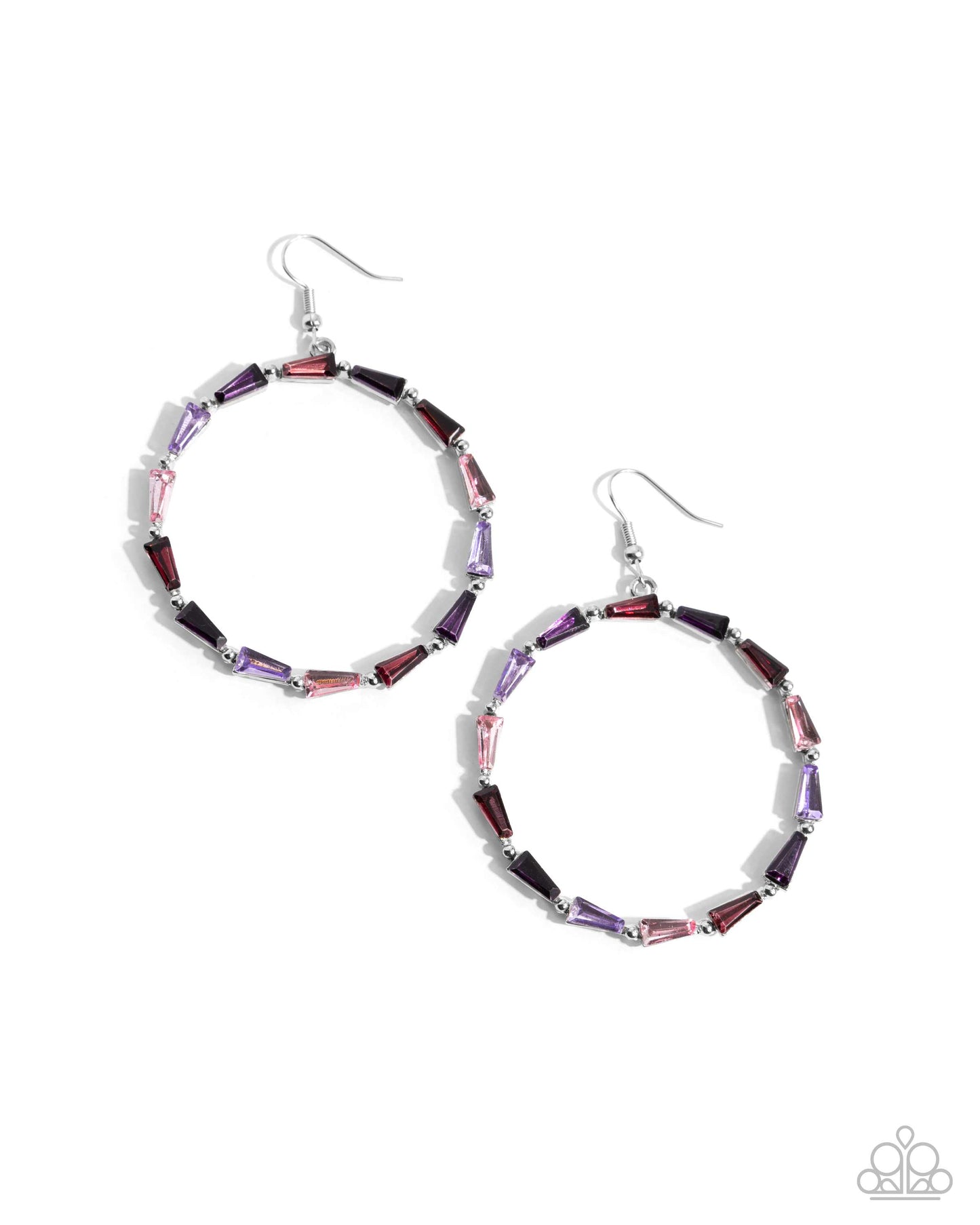 Bounce Around - Purple Earrings