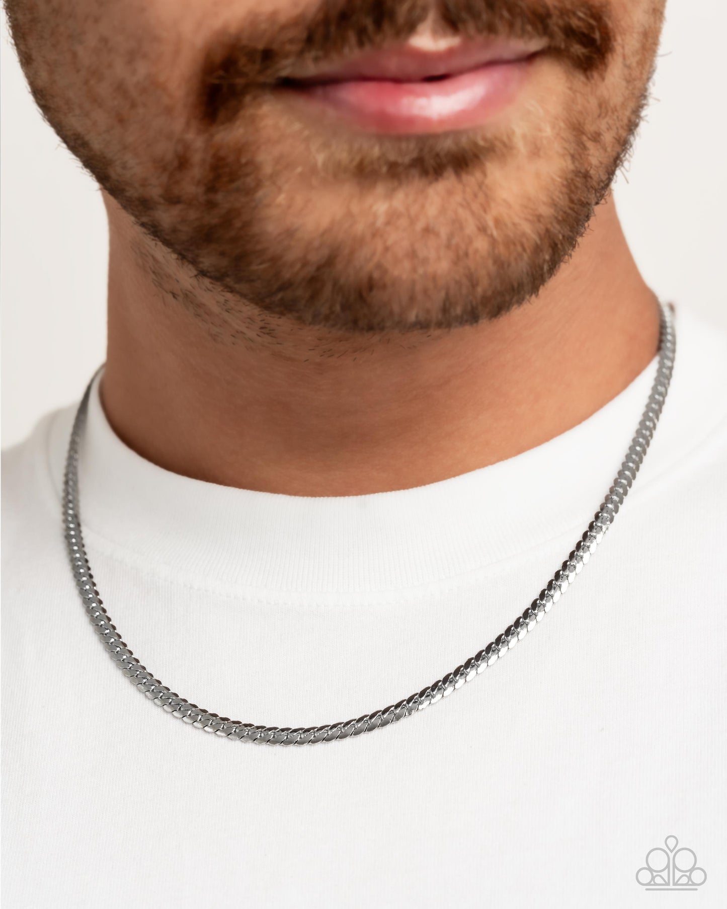CURB the Peace - Silver Chain Men's