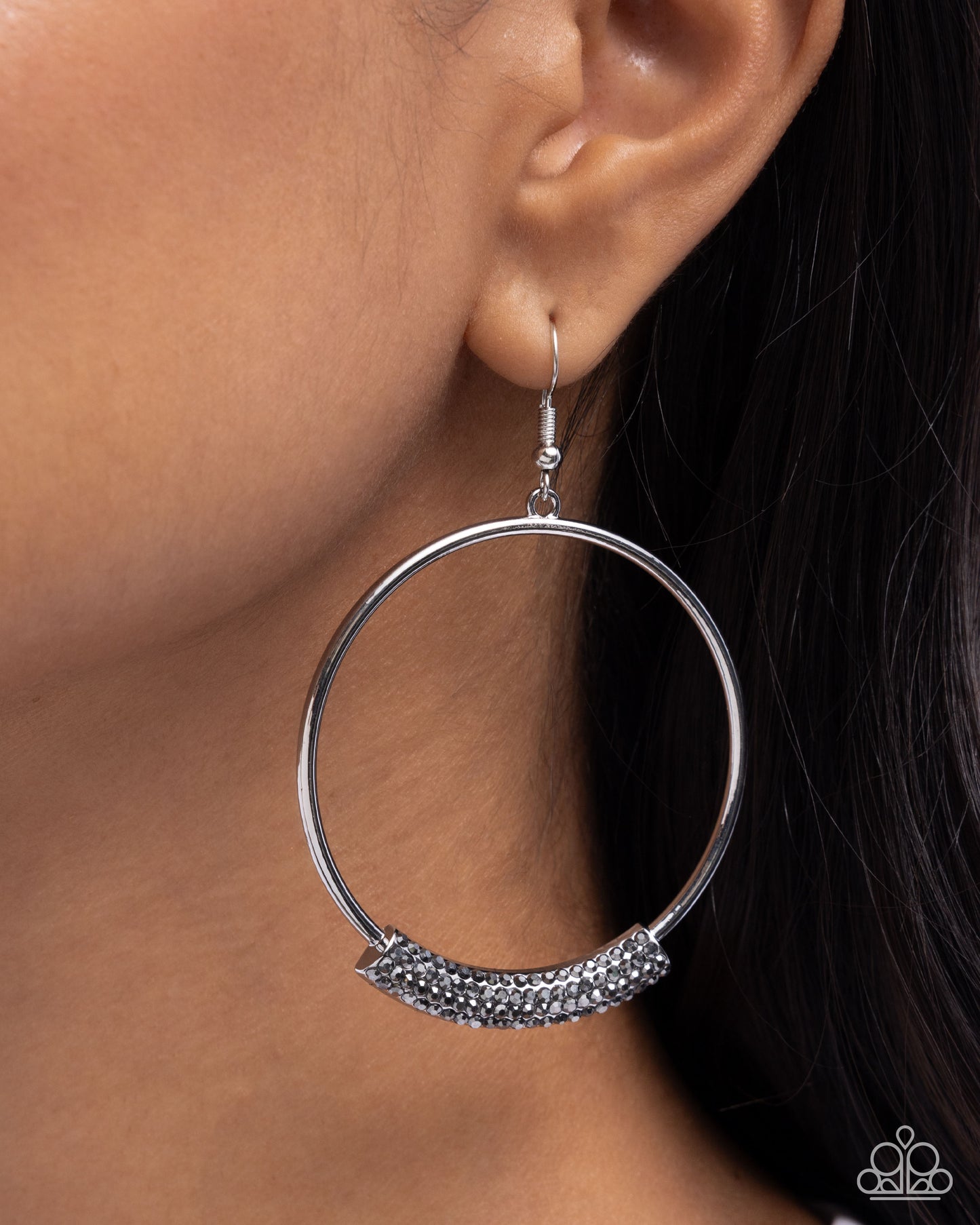 Sassy Story - Silver Earrings