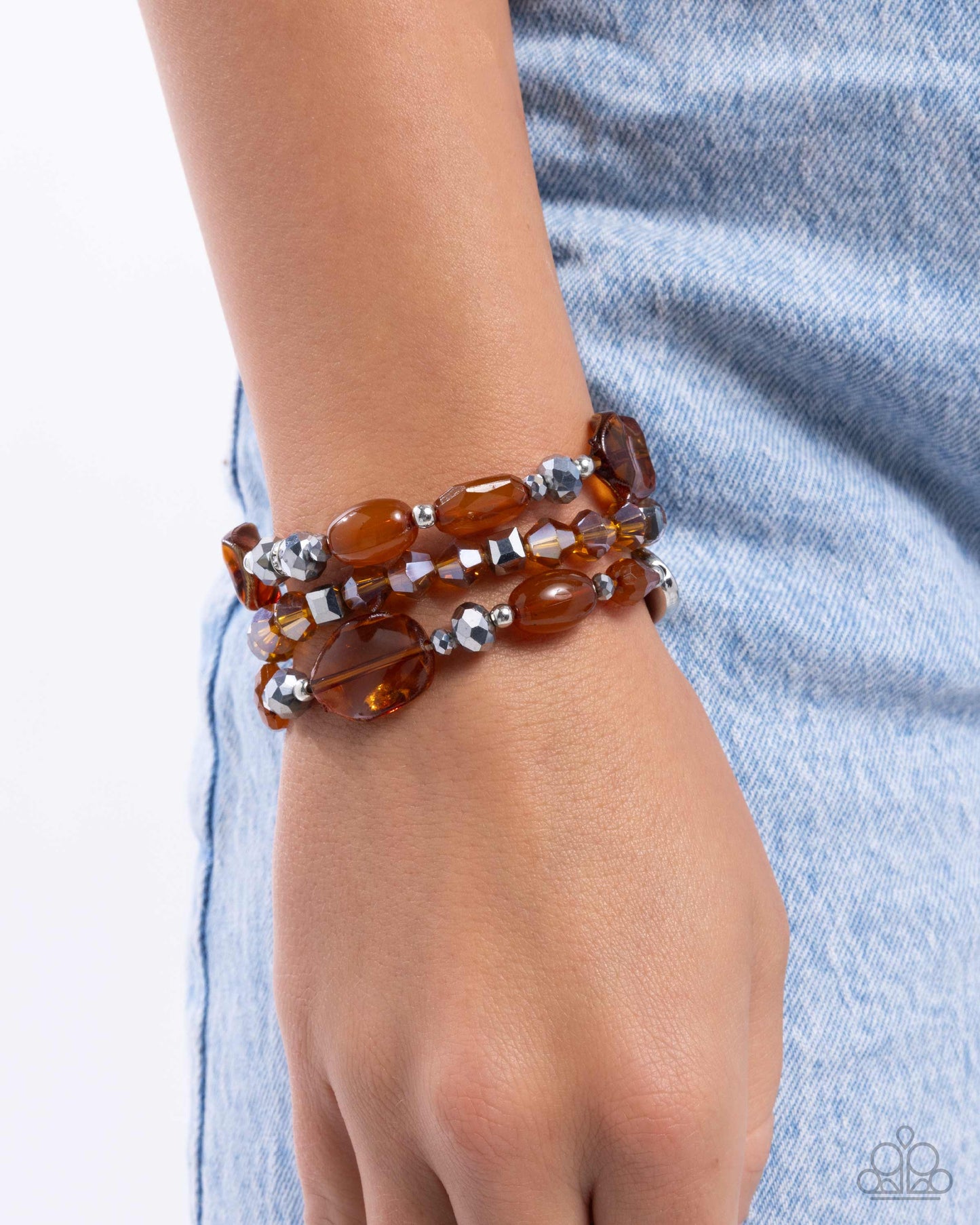 Lets Groove Tonight - Brown Bracelet