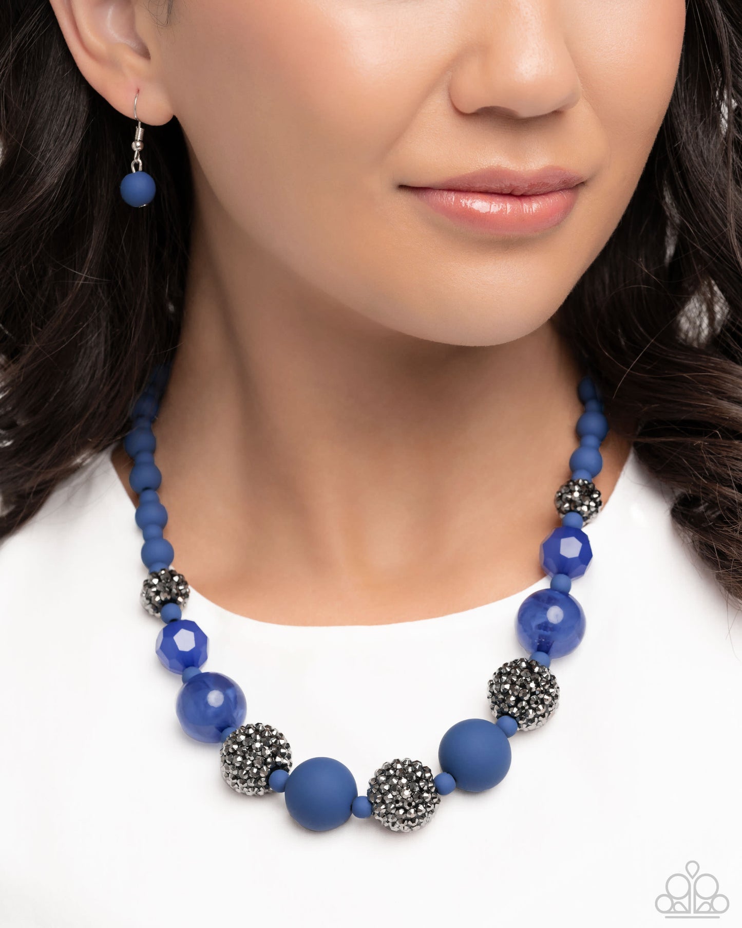 Hematite Hallmark - Complete Look Set -Hematite Haute Necklace & Bracelet Set