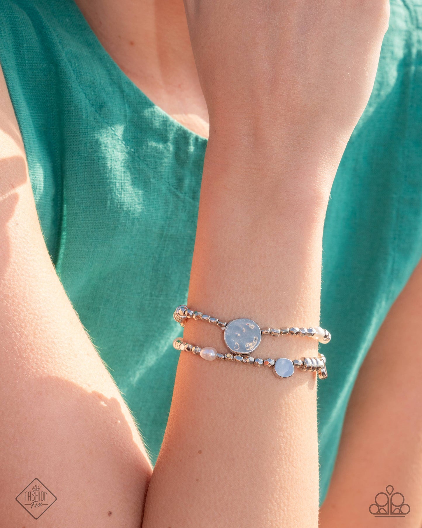 Refreshing Rumba - Silver Bracelet