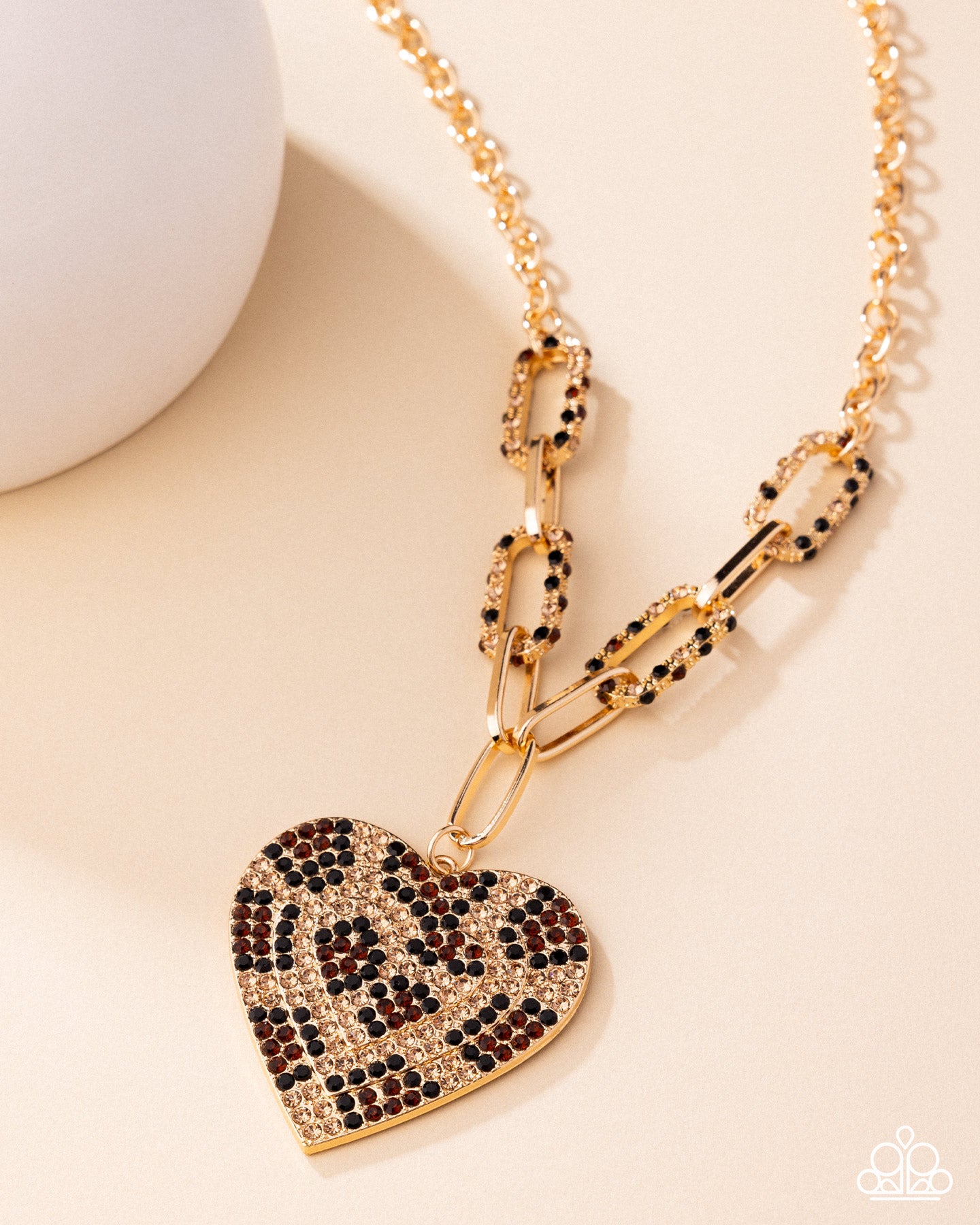 Roadside Romance - Gold w/Multi Necklace