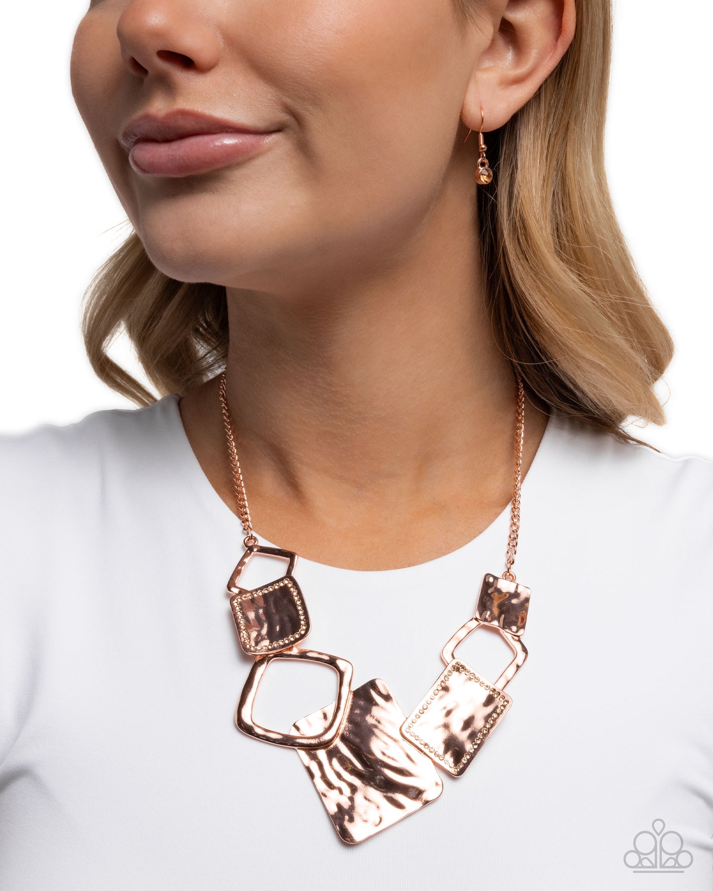 Layered Luxury - Copper Necklace