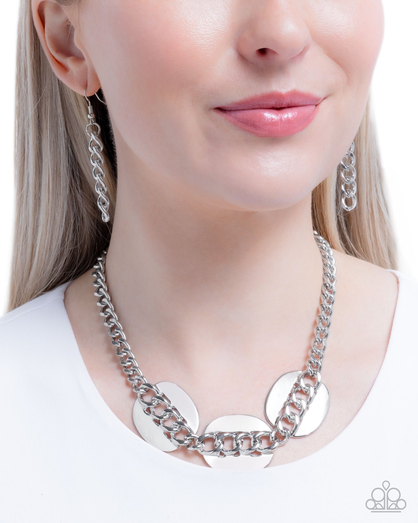 Solid Skillset - Silver Necklace