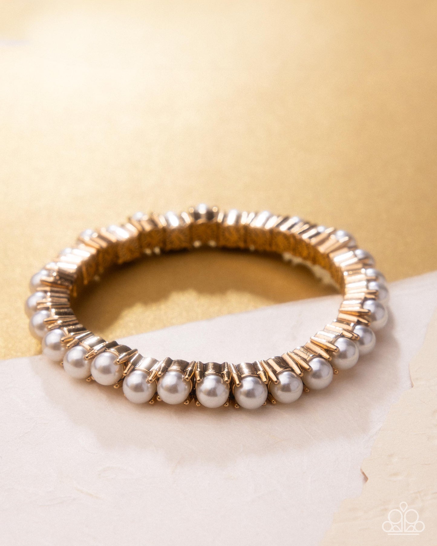 Principal Pearls - Gold w/Pearls Bracelet