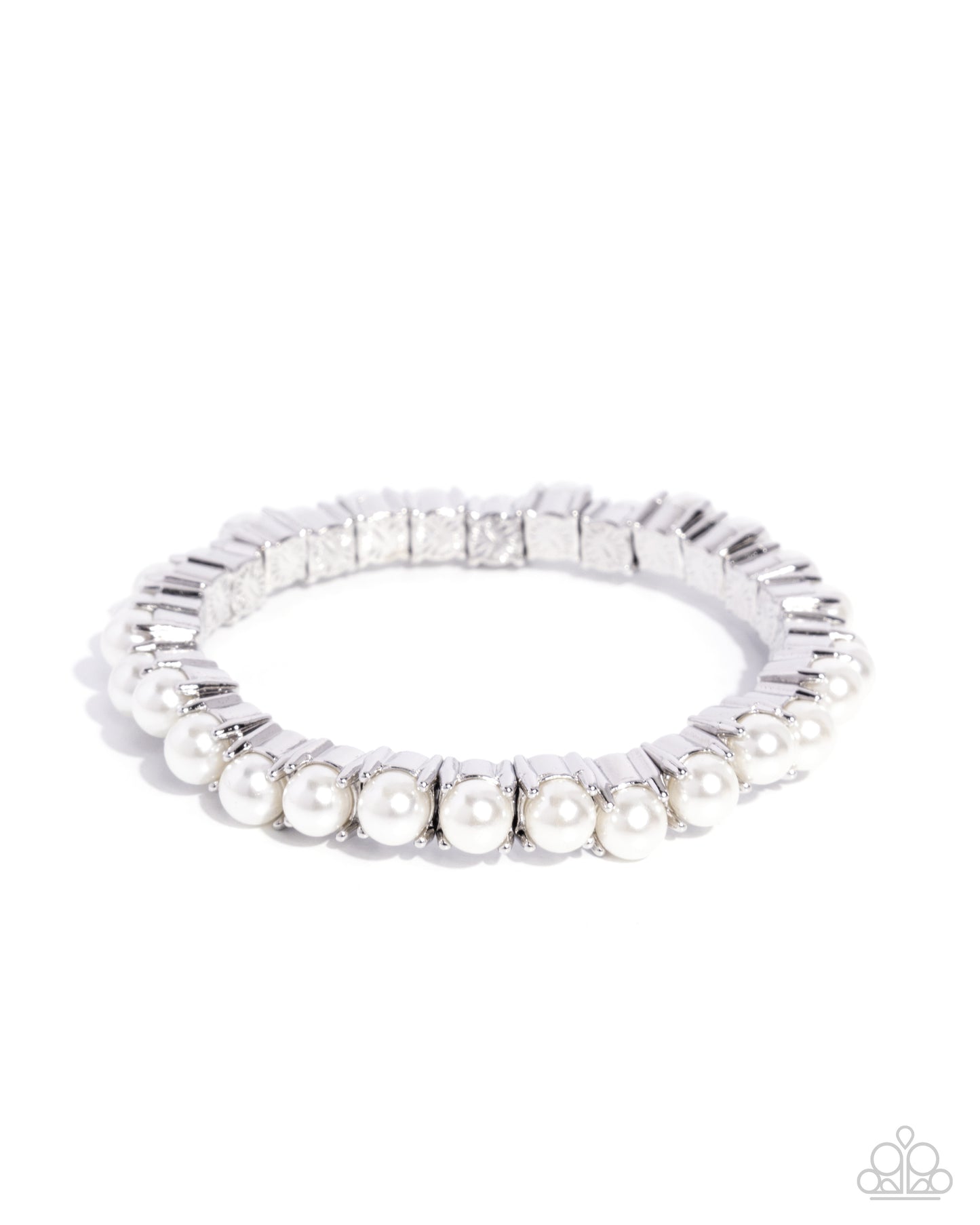 Principal Pearls - Silver w/White Pearls Bracelet