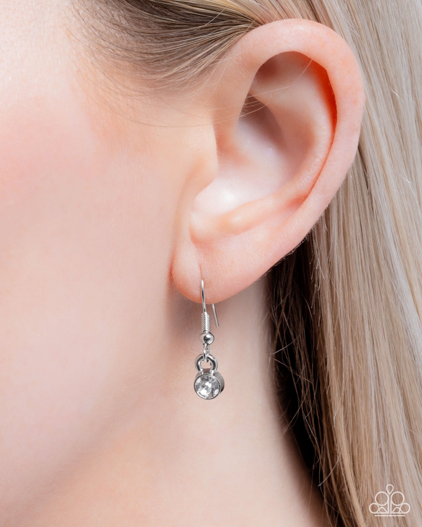 Driven Dazzle - Silver w/Black Necklace