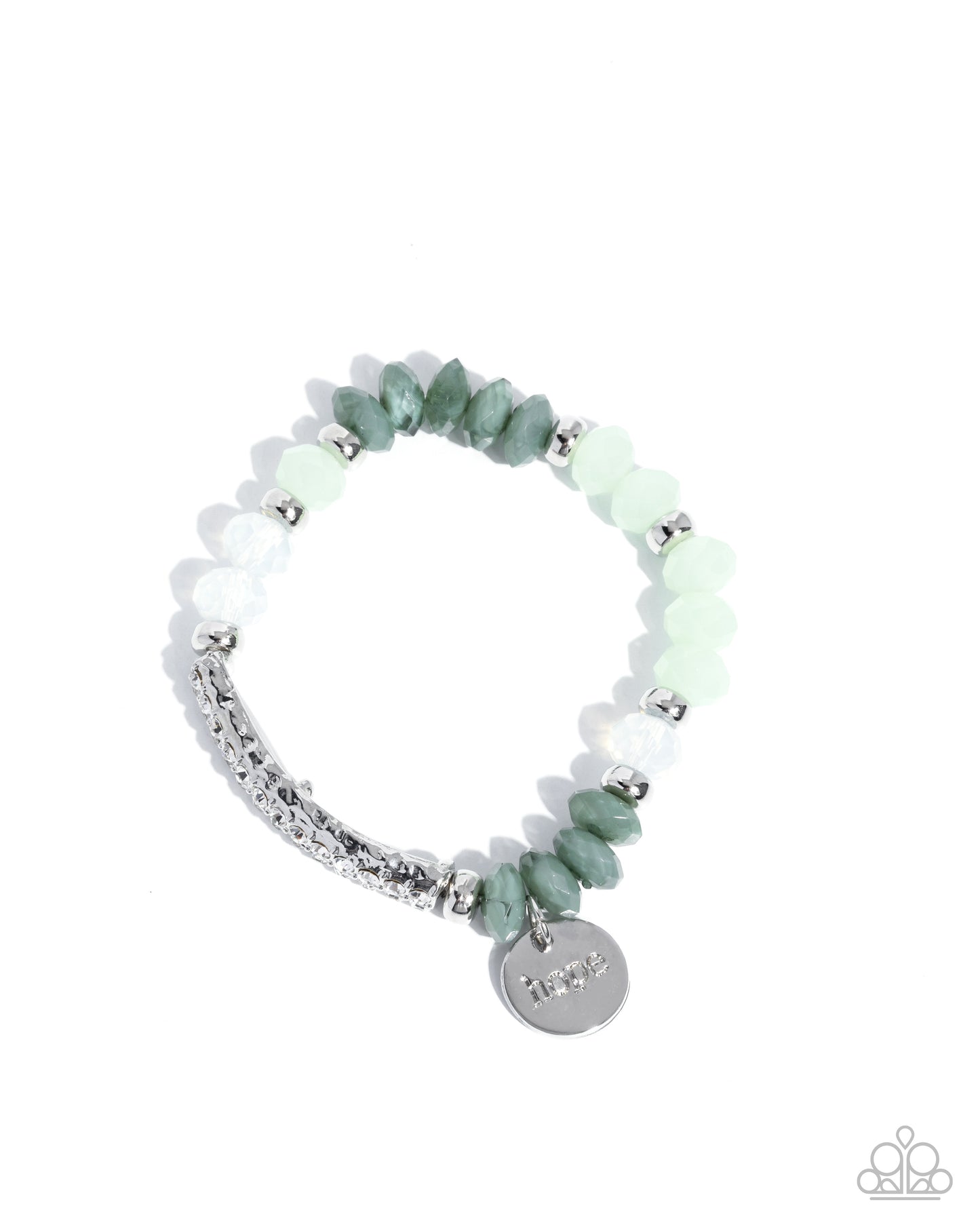 Handcrafted Hope - Green Bracelet