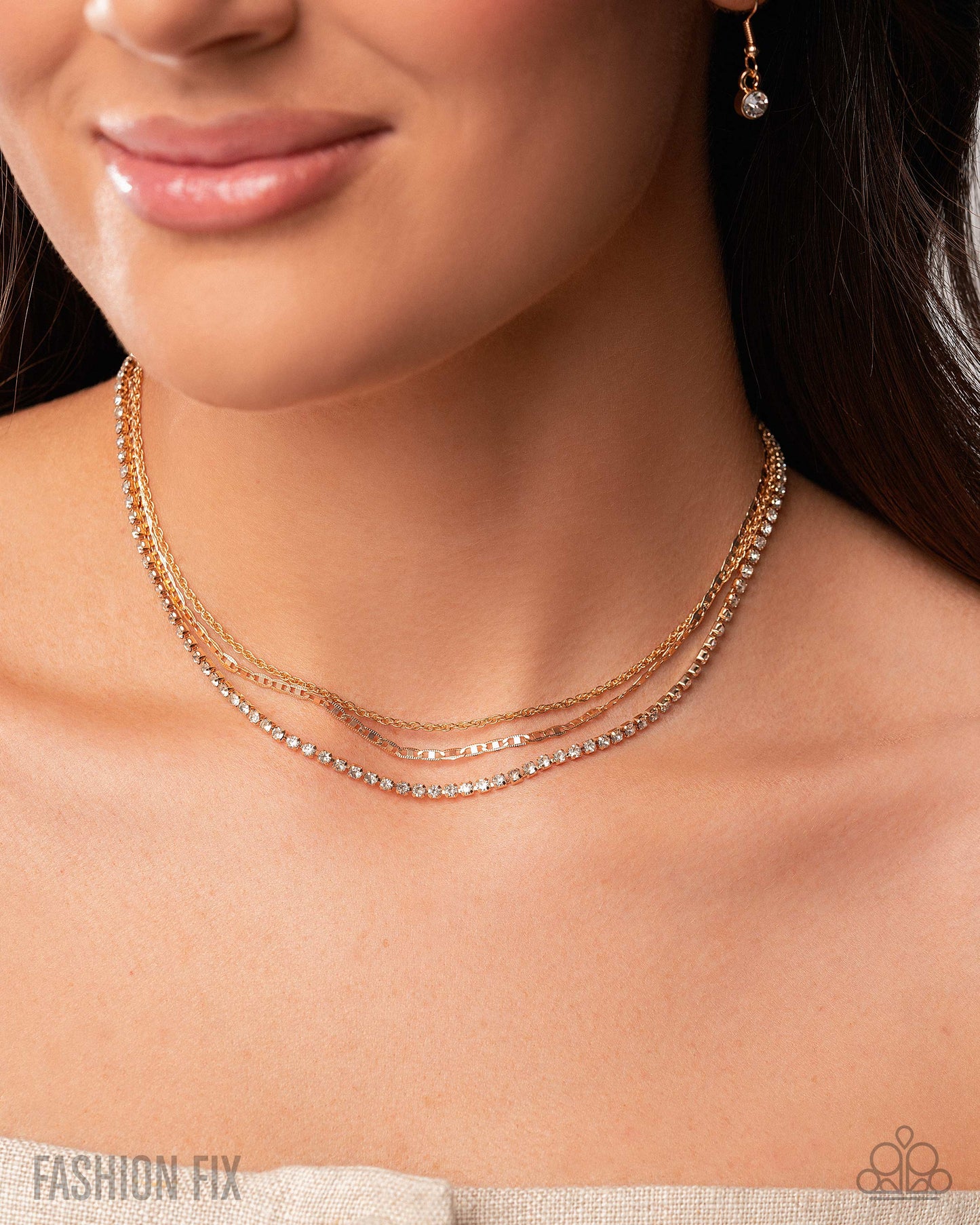 Matching Moment - Gold Necklace