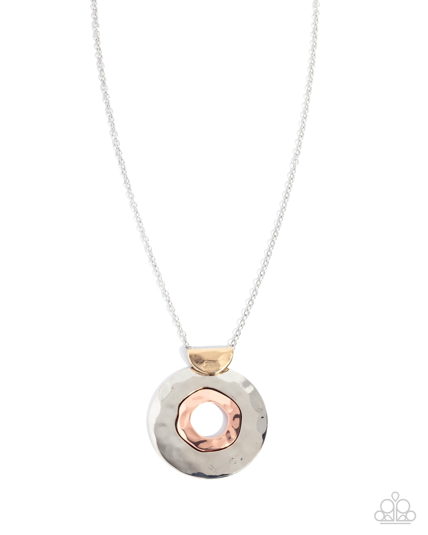 Mismatched Melody - Silver w/Multi Metals Necklace