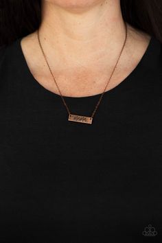 Blessed Mama Copper Necklace