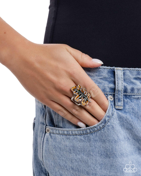 Thankful Treasure Green Ring