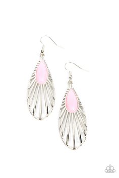Wing-A-Ding-Ding Pink Earrings