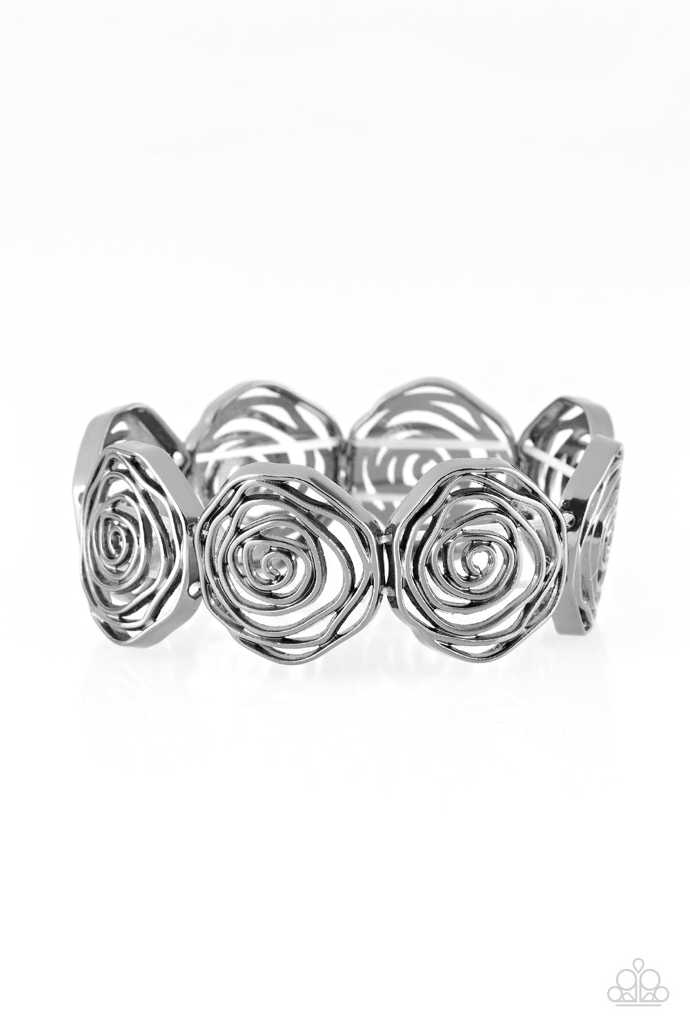 Beat Around The ROSEBUSH - Gunmetal (Black) Bracelet