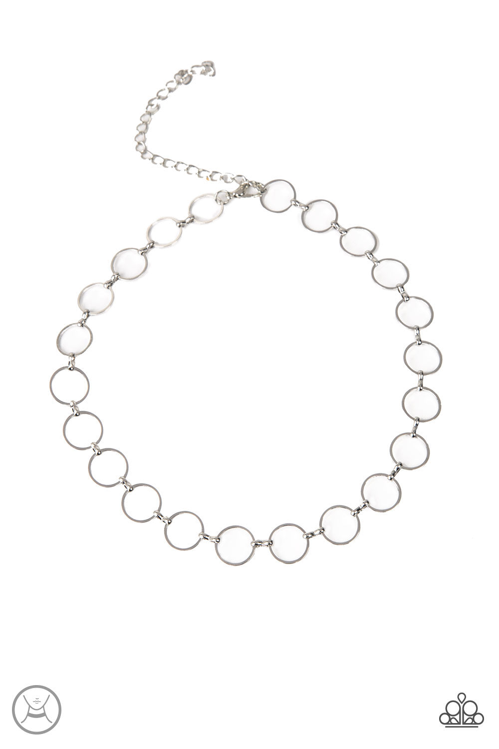 Metro Spunk - Silver Necklace - Paparazzi Accessories