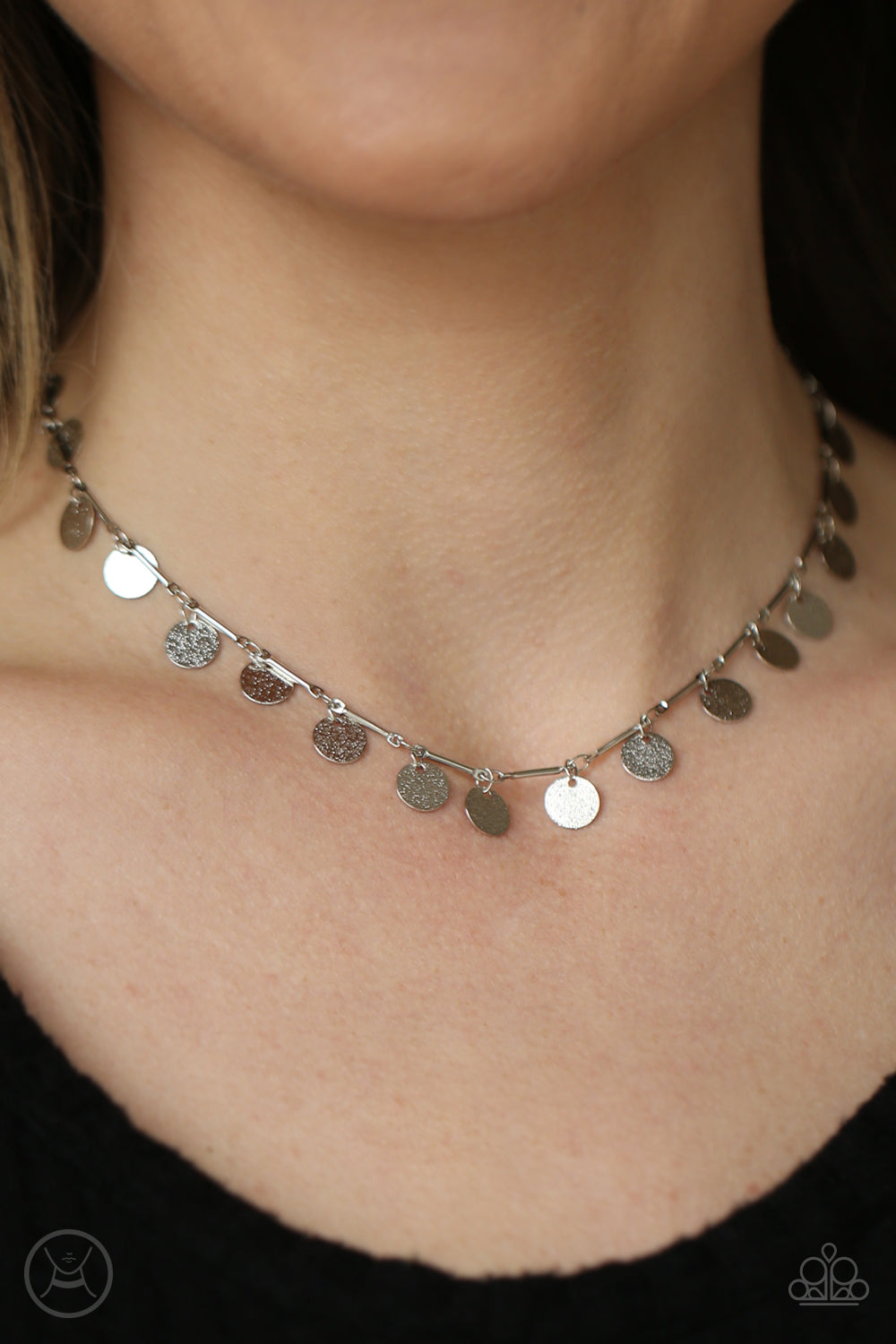 Musically Minimalist - Silver Choker Necklace