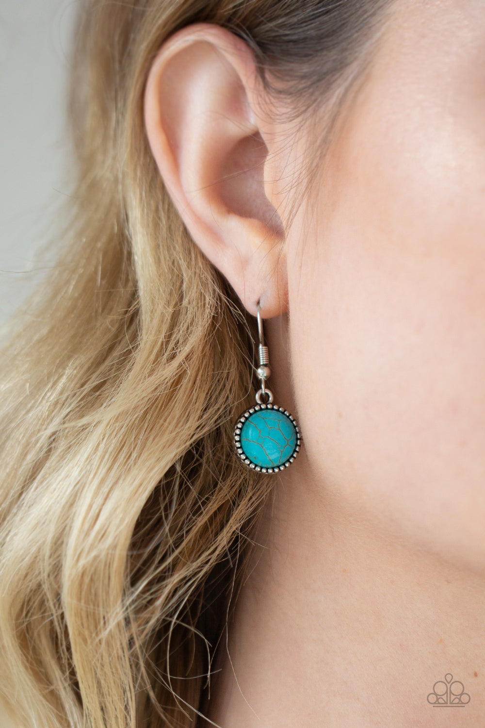 Terrestrial Trailblazer - Silver w/Turquoise Stone Necklace