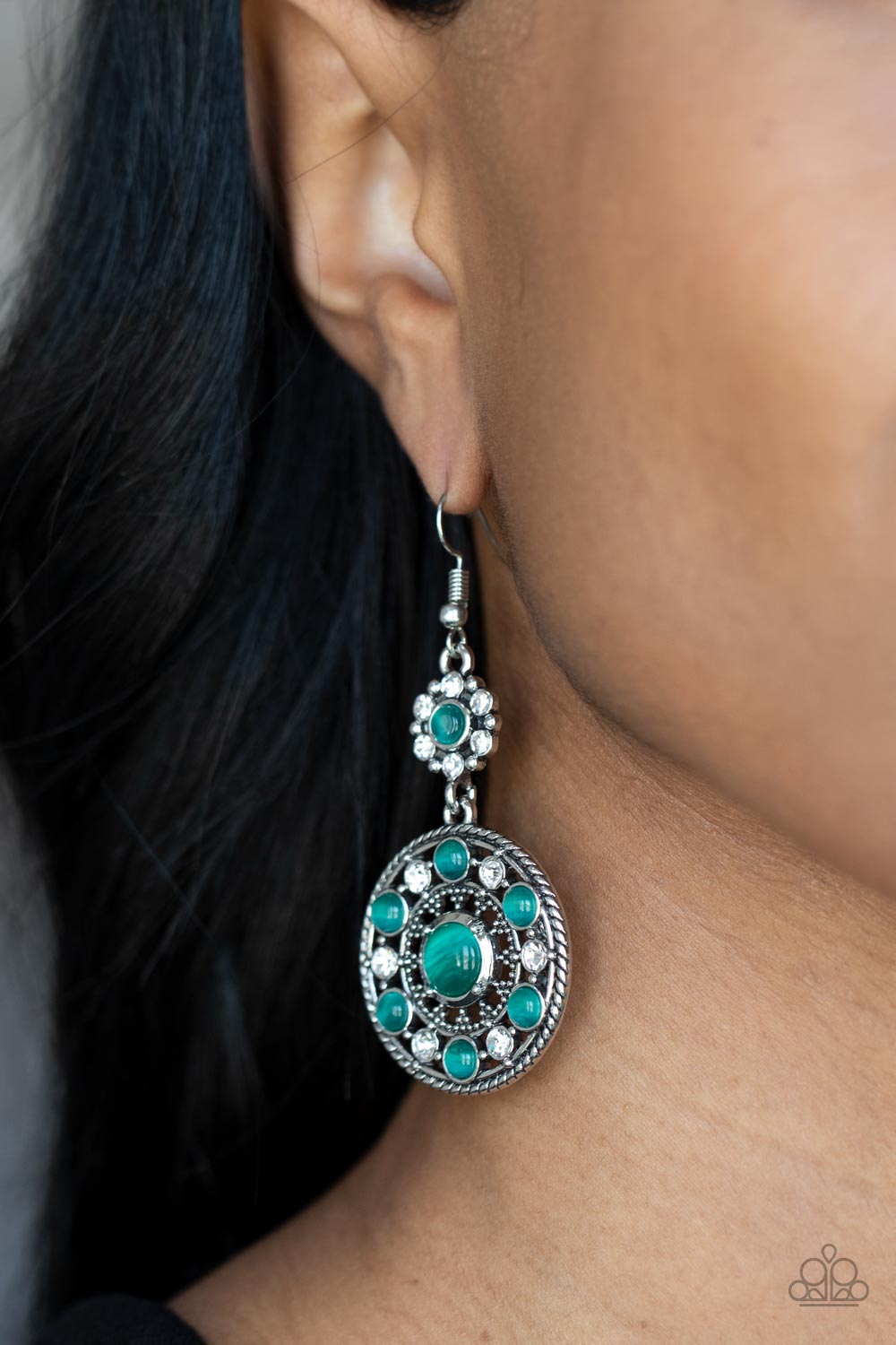 Party at My PALACE Earrings - Green
