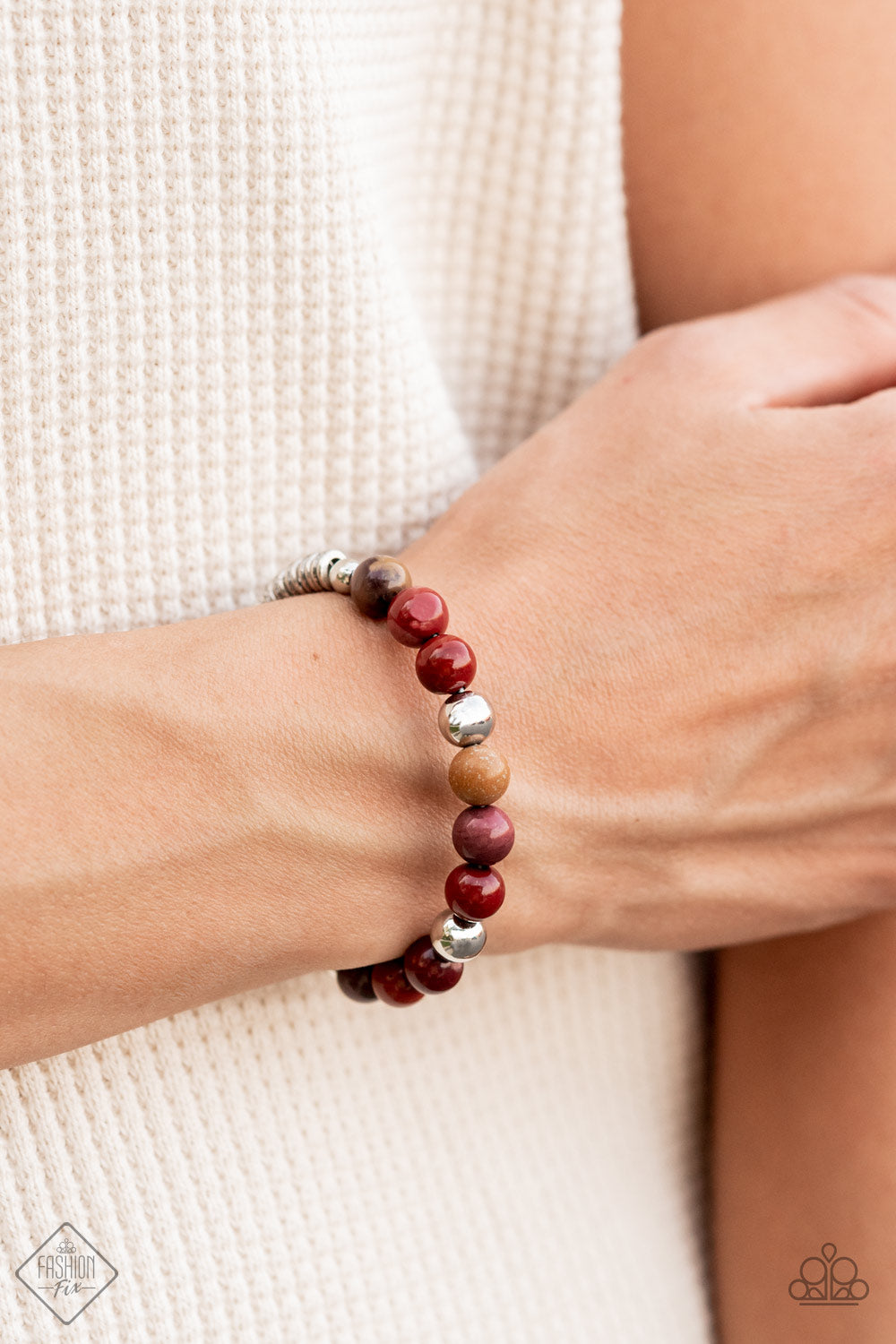 Pure Prana - Silver w/Multi Bracelet