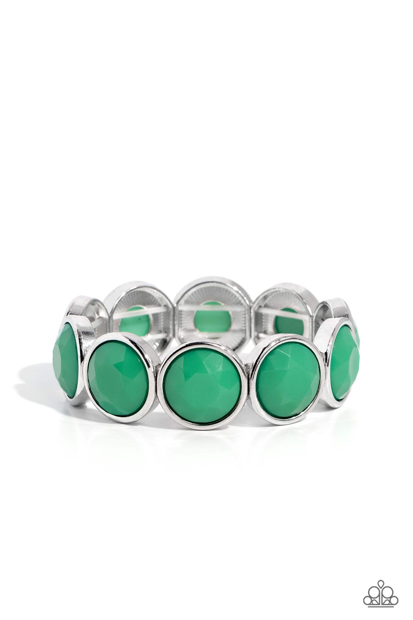 Long Live the Loud Bracelet - Silver w/Green