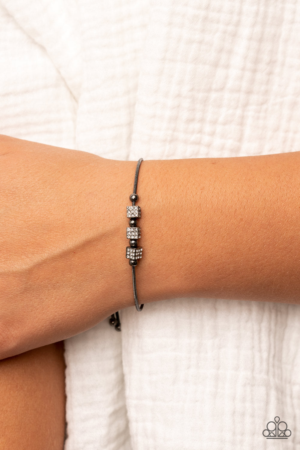 Roll Out the Radiance - Gunmetal (Black) Bracelet