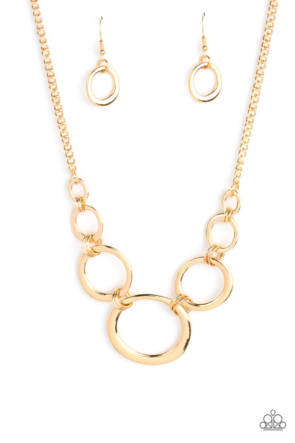 Short Circuit Necklace - Gold