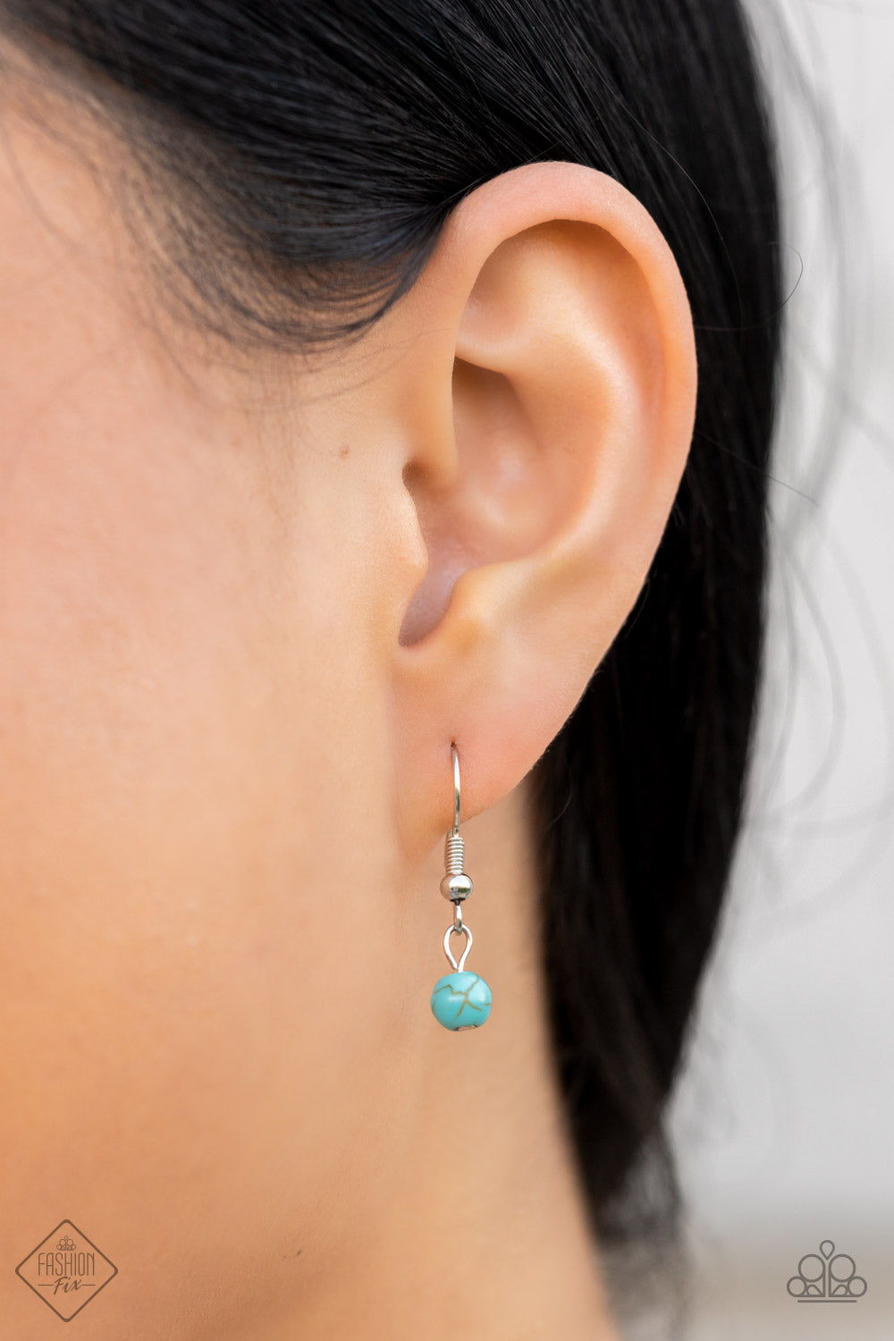 Sahara Symphony - Silver w/Turquoise Stone Necklace