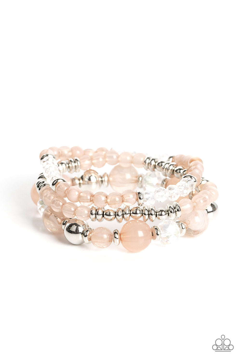 Shoreside Stroll - Brown Bracelet - Paparazzi Accessories
