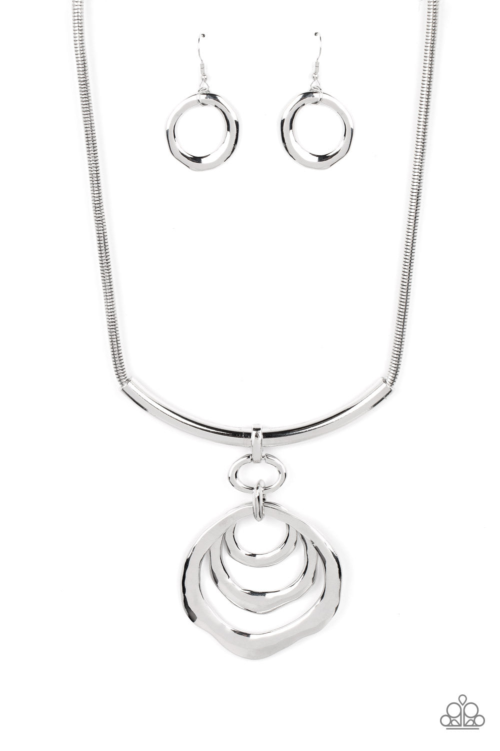 Forged in Fabulous Necklace - Silver