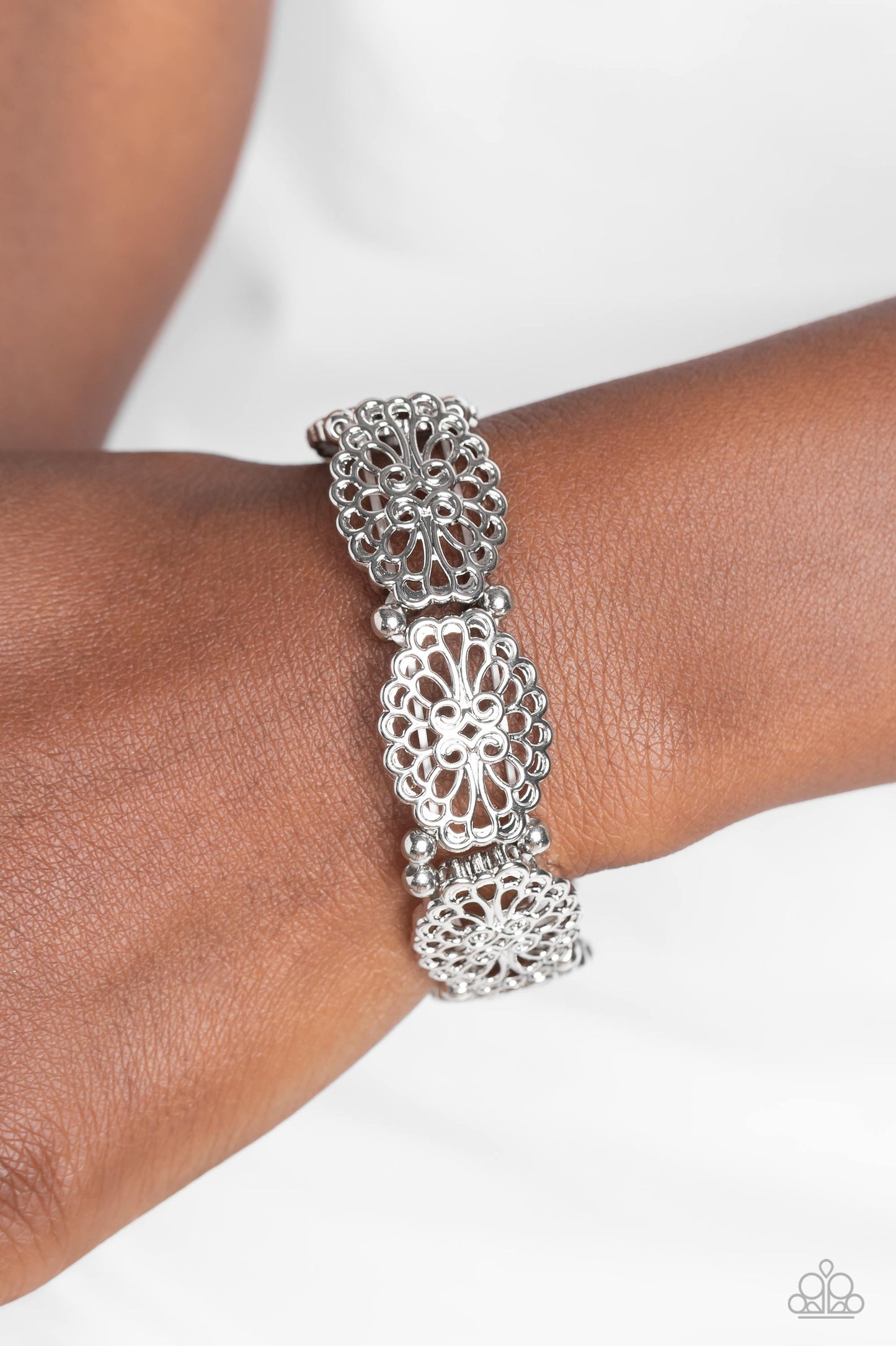 Curly Chic Bracelet - Silver