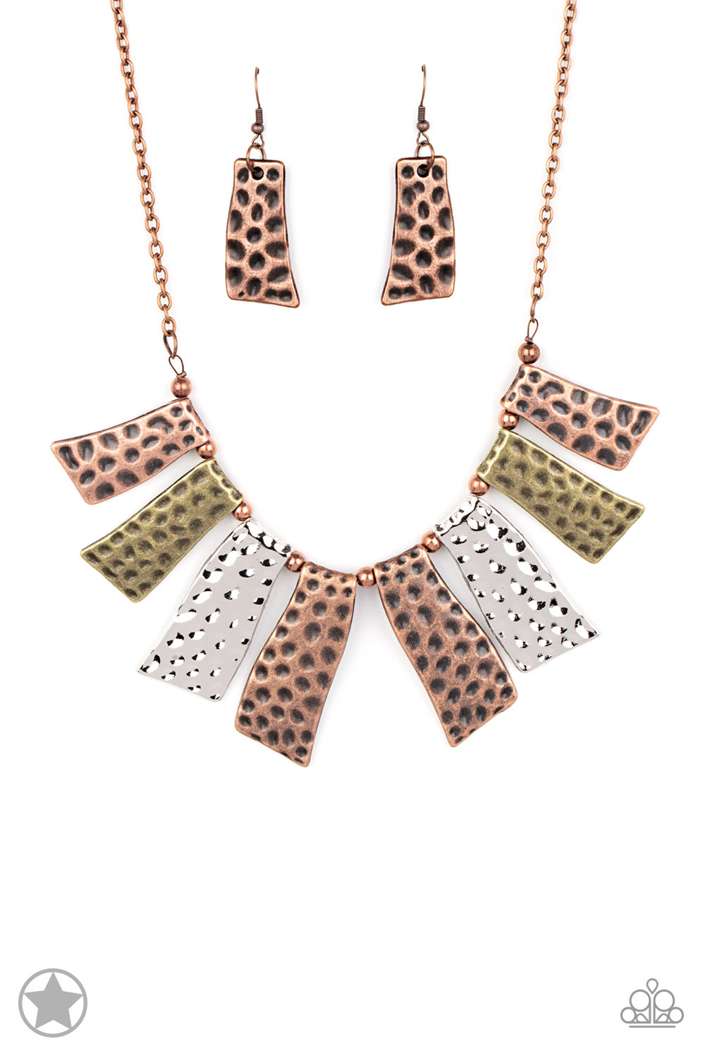 A Fan of the Tribe Copper Necklace Blockbuster HR