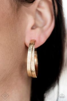 High Class Shine Gold Earrings FF