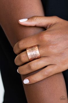 Wild Meadows - Copper Ring - Paparazzi Accessories