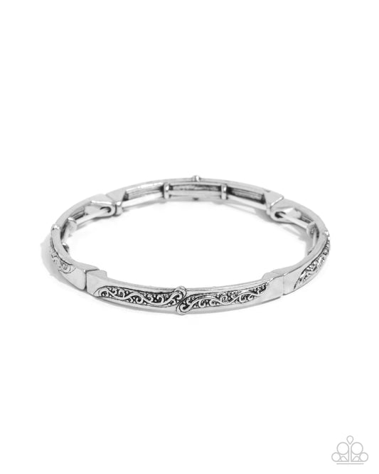 Very Vineyard - Silver Bracelet