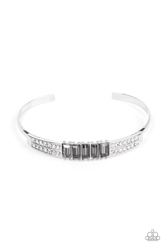 Spritzy Sparkle - Silver Bracelet w/Hematite Gems