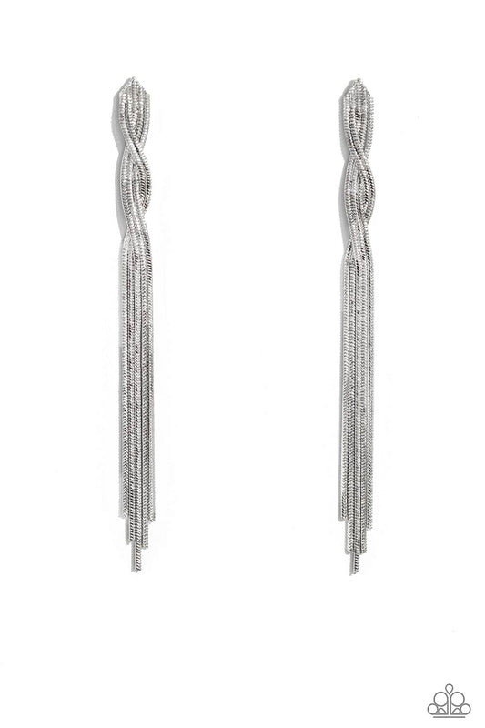 Ropin Rodeo Queen - Silver Earrings
