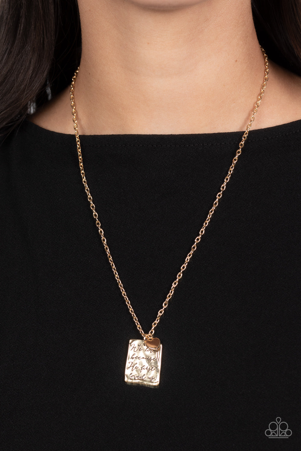 Divine Devotion - Gold Necklace - Paparazzi Accessories