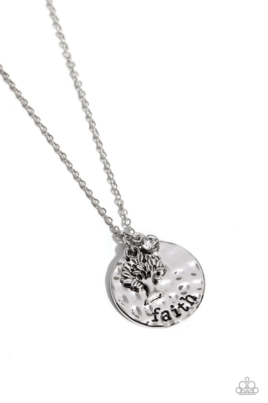 Flourishing Faith - Silver Necklace