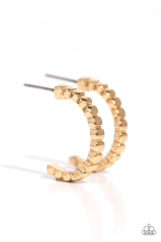 Olympian Oath - Gold Earrings