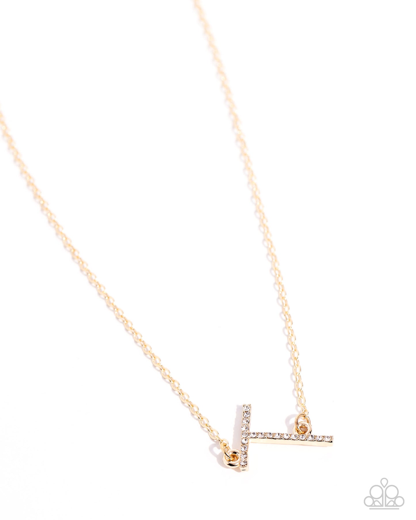 INITIALLY Yours - T - Gold Necklace