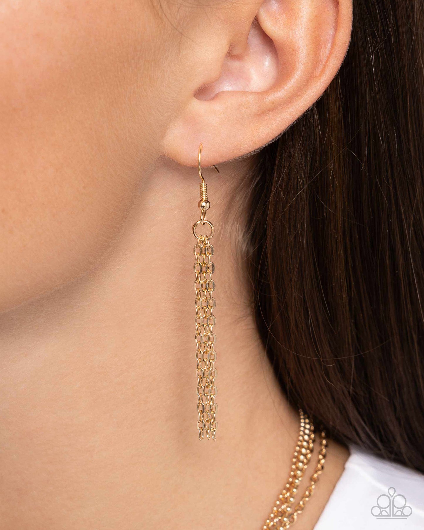Industrial Independence - Gold Necklace/Choker