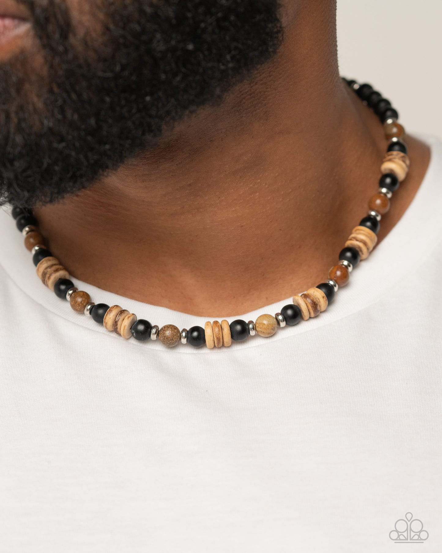 Sand of the Sonoran - Black w/Tans Urban Chain/Necklace