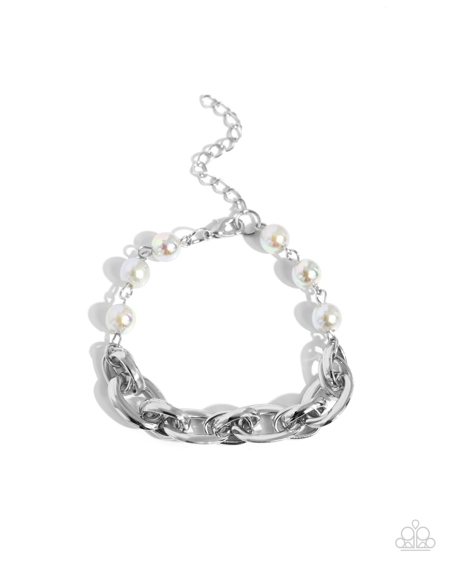 Pearl Pairing - Silver w/Pearls Bracelet