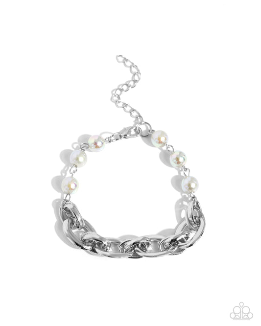 Pearl Pairing - Silver w/Pearls Bracelet